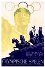 Dokument - Brevmärken Olympische Spiele Berlin 1936  Brevmärke vignette